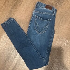 Hollister Dark Blue Skinny Jeans